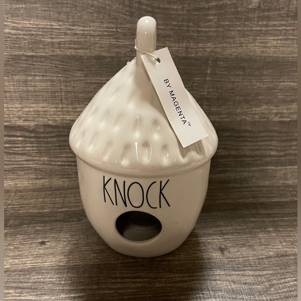 Rae Dunn KNOCK Birdhouse 🇺🇸